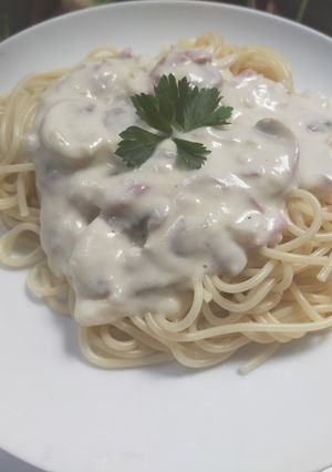 Foto resep Spaghetti Carbonara