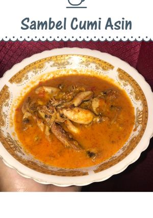 Foto resep Sambel Cumi Asin