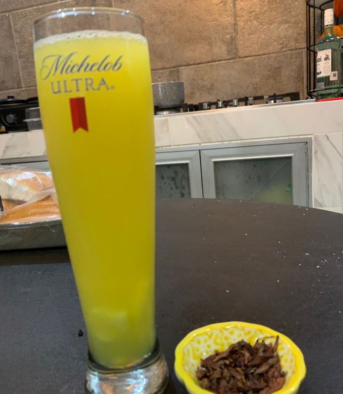 Una foto de Piña colada de dioses