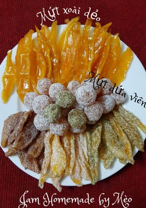 Hình của món Mứt xoài dẻo.