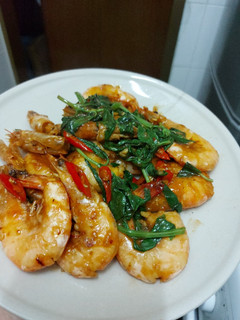 Foto resep Udang Tumis kemangi super simpel