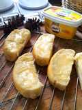 Roti Sisir Mentega Jadul (Eggless & No Mixer)