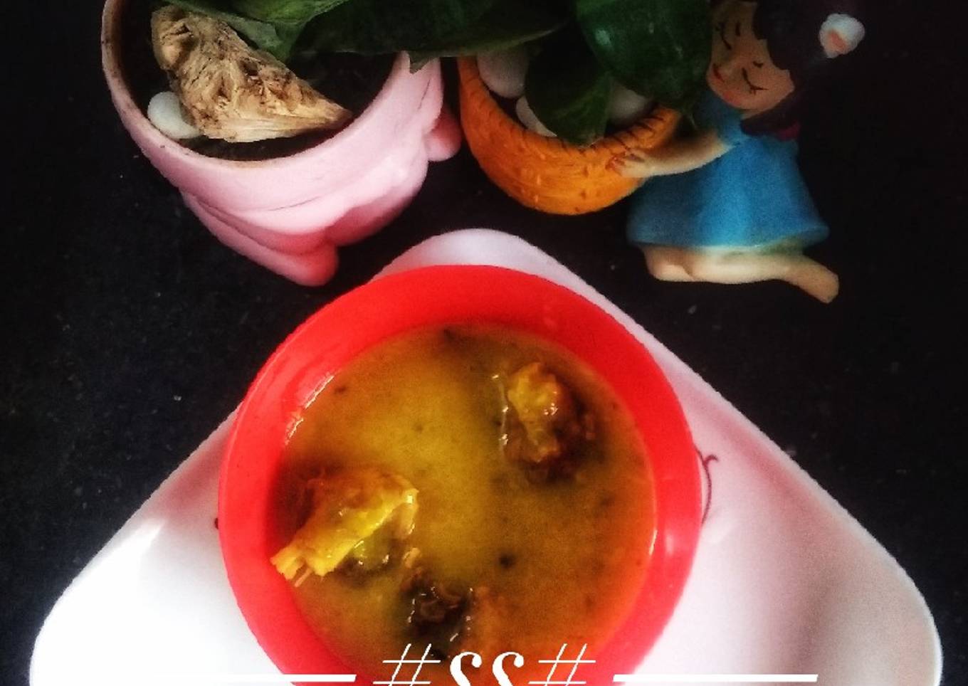 Moong Dal with Hilsa fish