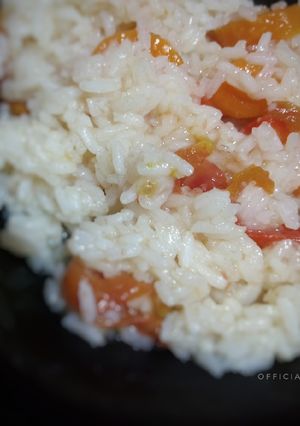 Una foto de Arroz con verduras de estación