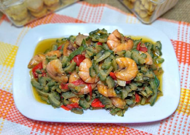 Resep Tumis Pare dan Udang, Menggugah Selera