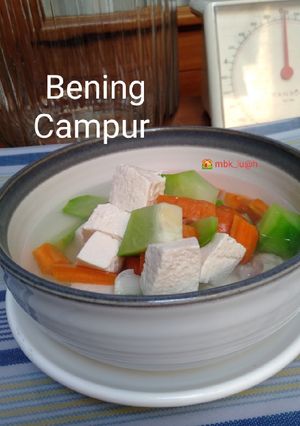Foto resep Sayur bening campur