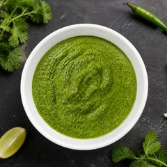 A picture of Mint & Coriander Chutney.