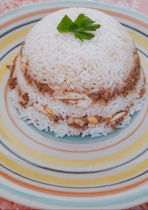 Una foto de Arroz tapado