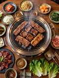 Cena de Barbacoa Coreana en Casa (K-BBQ completa)