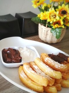Foto resep Churros 1 Telur Simple & Praktis