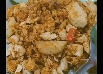 Mudah Cepat Memasak Nasi Goreng Oatmeal (oatmeal asin) Nikmat Lezat