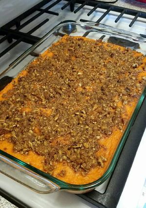 A picture of Sweet Potato Souffle.