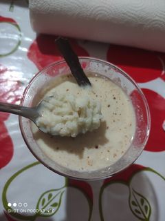 Una foto de Postre de arroz con leche