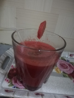 A picture of Carrot juice 🥕.