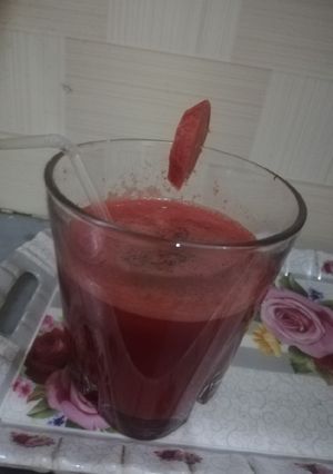 A picture of Carrot juice 🥕.