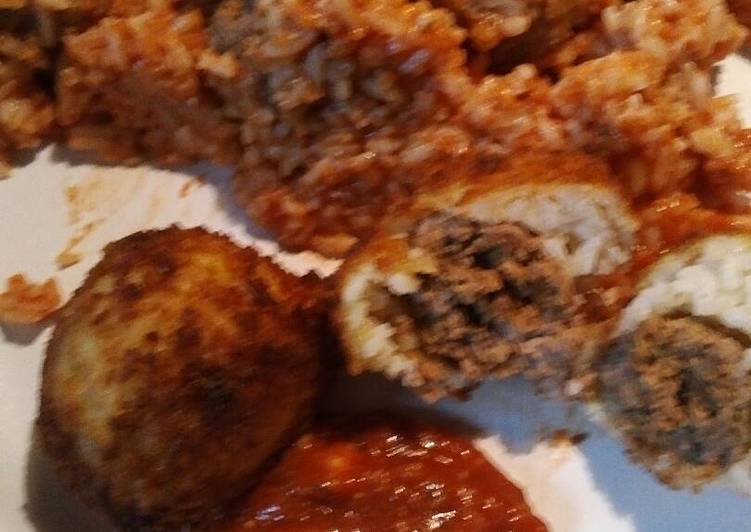 Recipe of Homemade Fried Rice Balls