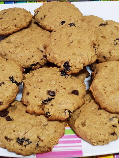 Una foto de Galletitas con mascabado y chocolate