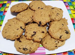 Una foto de Galletitas con mascabado y chocolate