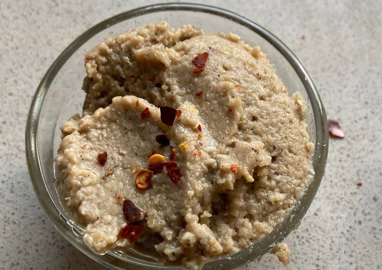 Recipe of Appetizing Mushroom hummus