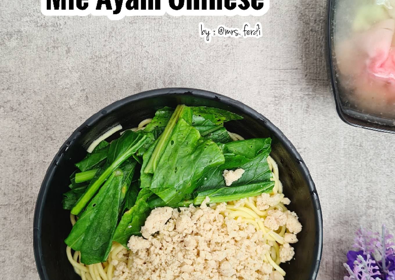 Mie Ayam Chinese dan Pangsit