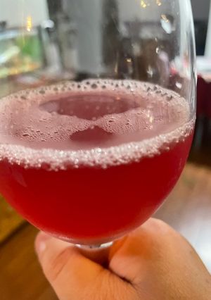 A picture of Mistletoe Margaritas.