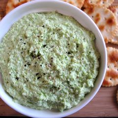 A picture of Edamame & Cream Cheese Dip.