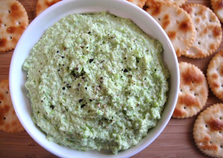 Recipe of Super Quick Homemade Edamame &amp; Cream Cheese Dip