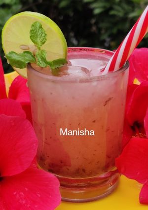 A picture of Healthy Pulpy Plums Juice.