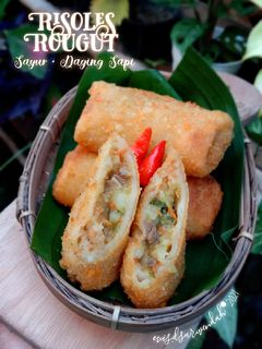 Foto resep Risoles Rougut Sayur dan Daging Sapi