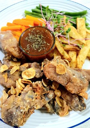 Foto resep Pork Ribs - Bakut Goreng Saus BBQ