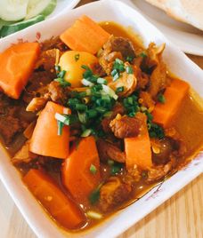 cari dẻ sườn bò