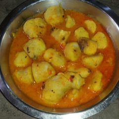 A picture of Arbi dum masala.