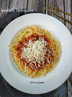 Foto resep Spaghetti Saus Bolognaise