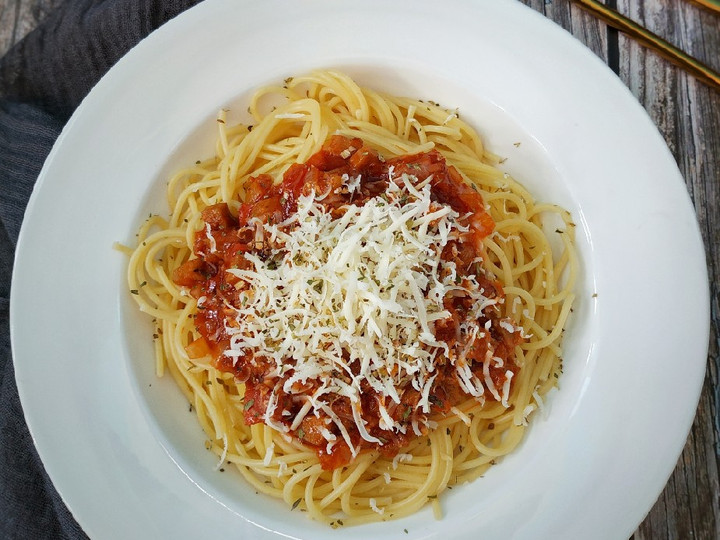 Ternyata ini loh! Resep membuat Spaghetti Saus Bolognaise yang enak