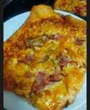 Η γρηγορότερη πίτσα 🍕 (με έτοιμο ζυμάρι ή εύκολη ζύμη)