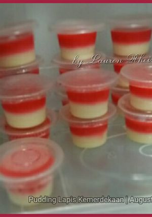 Foto resep Puding Lapis Kemerdekaan