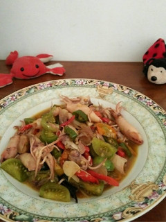 Foto resep Tumis Cumi Asin