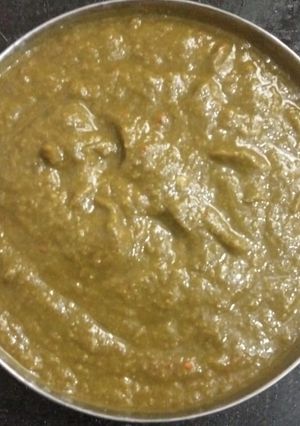 A picture of Sarson ka saag.