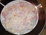 Arroz con jamón y queso "Mabel"