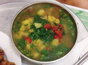 Hình của món Canh ngao chua.
