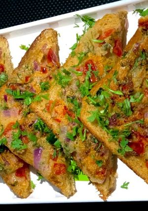 A picture of Sooji Toast.