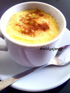 Foto resep Latte Ubi (Sweet Potato Latte)