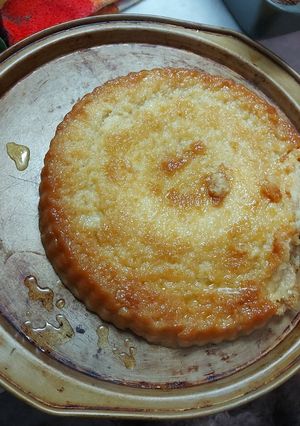 Una foto de Budín de pan al microondas