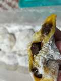Mochi Labu Kuning isi Coklat Keju