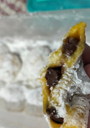 Foto resep Mochi Labu Kuning isi Coklat Keju