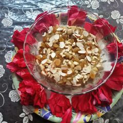 A picture of Jack fruit Halwa.