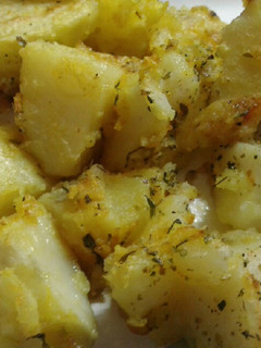 Una foto de Papas al limón y curry