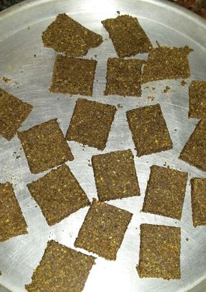Una foto de Galletitas Crackers de lino