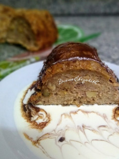 Una foto de Budín de avena y frutos secos 👩🏼‍🍳😃📣