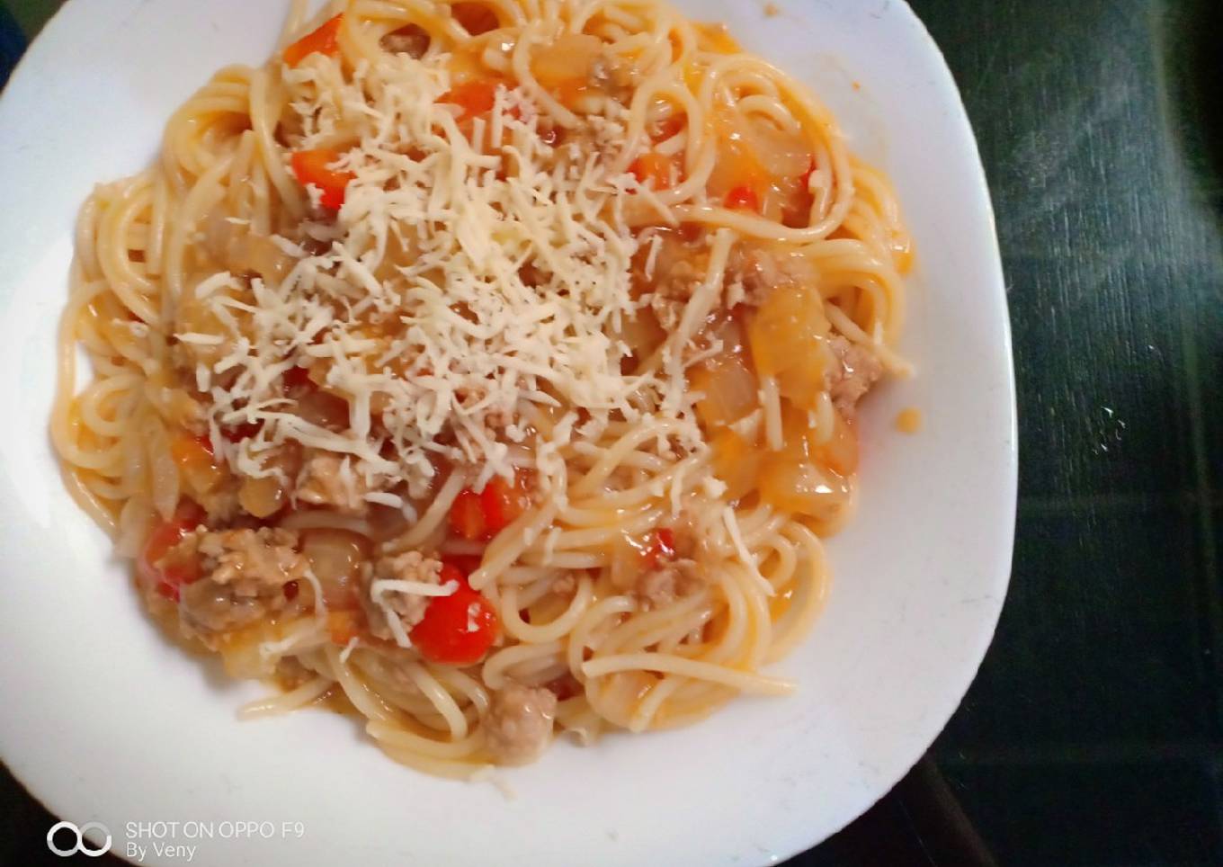 Spaghetti rumahan 😍